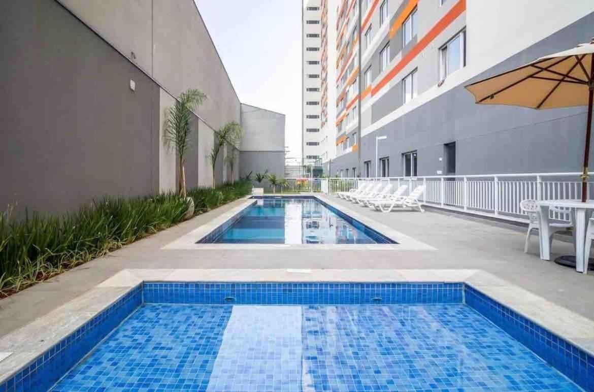 Mv22 - Apto C/ Piscina De Frente Para O Metro Bras São Paulo Buitenkant foto